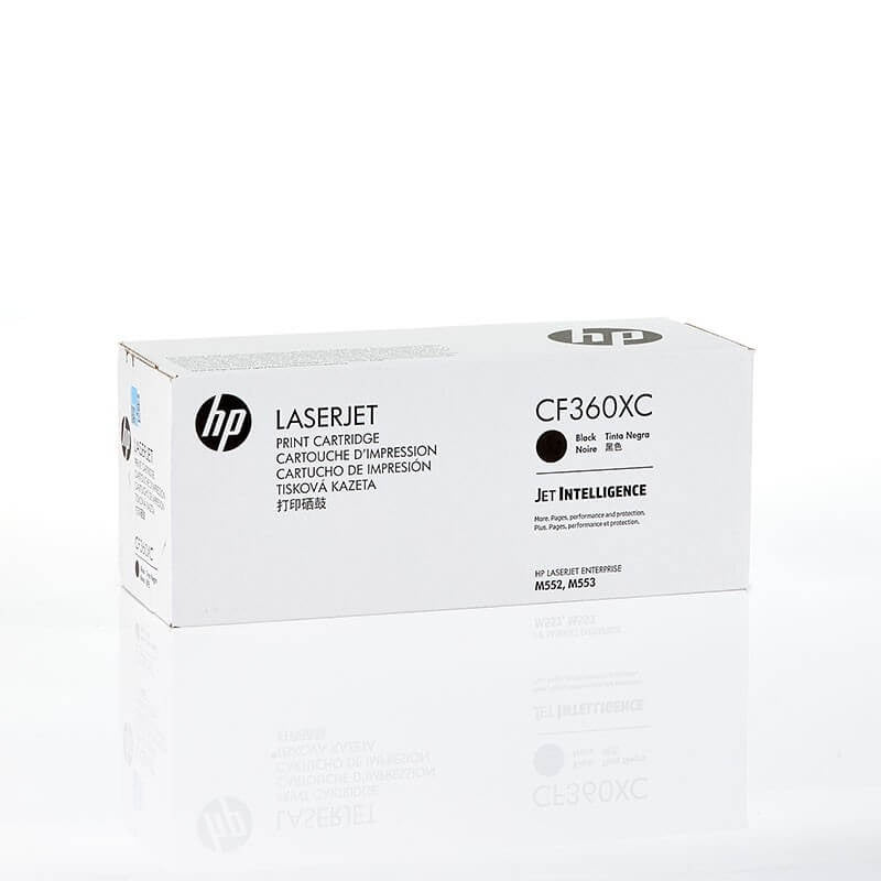 Cartouche de toner laser HP 508X à haut rendement d'origine - Pack noir