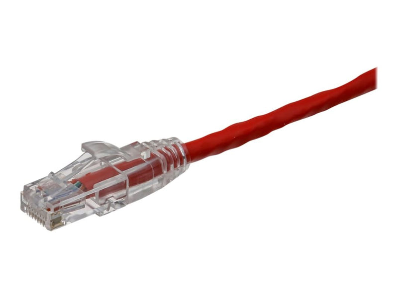 Axiom 3FT CAT6 BENDnFLEX câble de brassage ultra-fin sans accroc 550 MHz (rouge)