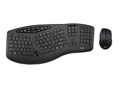 Wireless Slim Ergonomic Keyboard and Mouse Combo