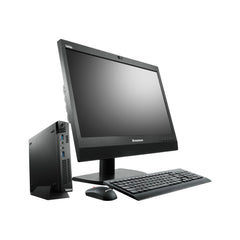 ThinkCentre M92p, Tiny, Core i5 3470t (2.9 GHz) 3rd Gen, vPro, 4GB (1 DIMM), 500GB / 7200RPM, DVD RW, Intel HD Graphics, W7P64 preload w/ W8P64 RDVD, USB Keyboard & Mouse, Single Band N105 B/G/N, 3 Yr Onsite, TAA