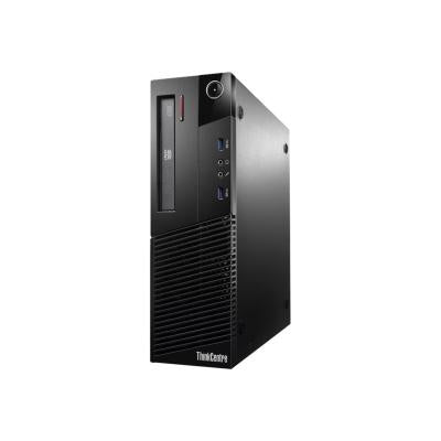 ThinkCentre M93p, SFF Pro, Core i5 4570 (3,2 GHz), 4Go (1 DIMM), 500Go / 7200RPM, DVD RW, Intel HD Graphics 4600, W7P64 preload w/ W8P64 RDVD, Clavier et souris USB, Floor Stand, 3 ans sur site