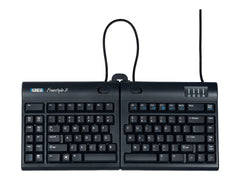 Kinesis Freestyle2 Keyboard For PC, US English, Black, 9 Inch Separation and V3