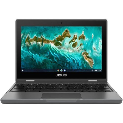 Asus Chromebook Flip CR1 CR1100FKA-BP0074 11.6" Touchscreen Convertible 2 in 1 Chromebook - HD - 1366 x 768 - Intel Celeron N4500 Dual-core (2 Core) 1.10 GHz - 8 GB Total RAM - 8 GB On-board Memory - 64 GB Flash Memory - Dark Gray