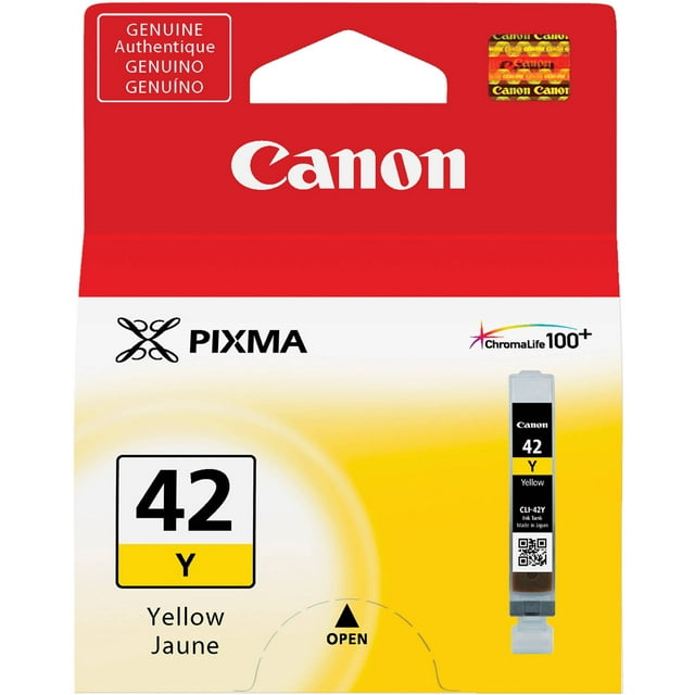 Canon CLI-42Y Original Inkjet Ink Cartridge - Yellow Pack