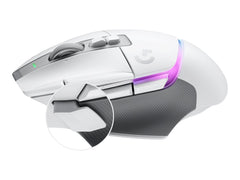 LOGITECH G502 X PLUS WIRELESS GAMING MOUSE - WHITE