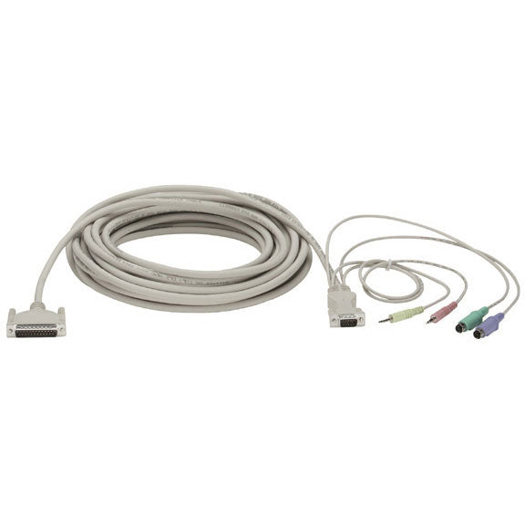 Black Box CPU/Server to ServSwitch Cable with Audio (Standard)