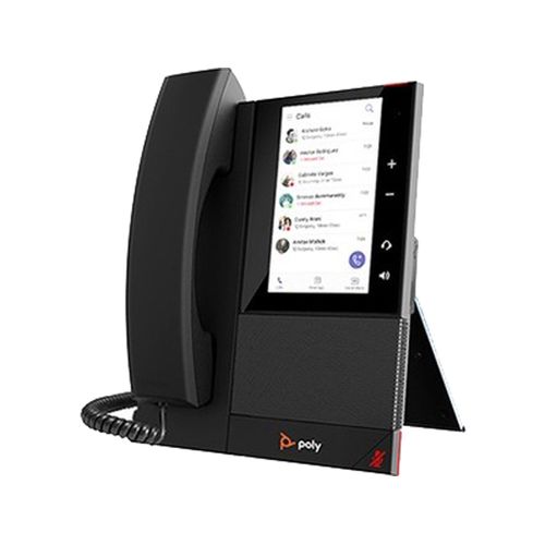 Poly CCX 500 IP Phone - Corded - Corded - Bluetooth - Desktop, Wall Mountable
