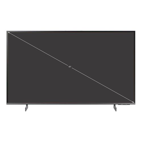 Téléviseur LCD LED intelligent 50" Samsung AU8000 HG50AU800NF - TV UHD 4K - Noir 