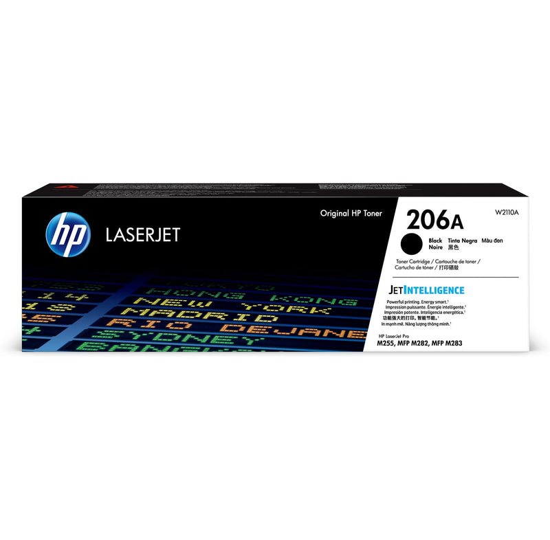 CARTOUCHE DE TONER NOIR RECONDITIONNÉE CLOVER IMAGING (NOUVELLE PUCE) POUR HP 206A (W211)