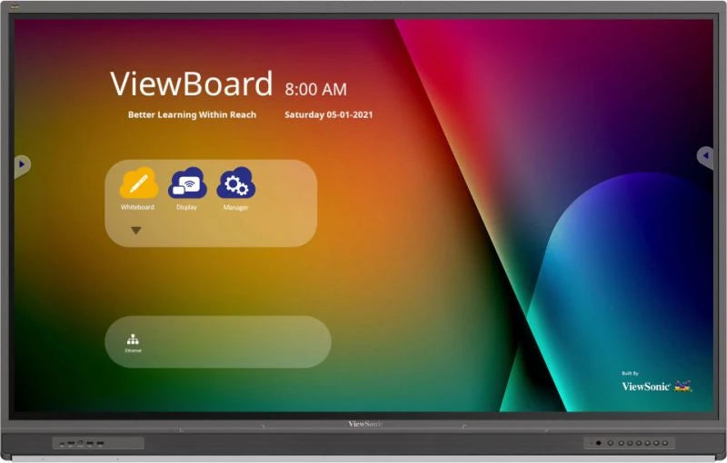 VIEWSONIC 65 VIEWBOARD 4K ULTRA HD INTERACTIVE FLAT PANEL DISPLAY INTEGRATED MIC