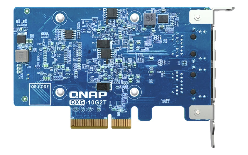 QNAP DUAL-PORT 10GBASE-T 10GB NETWORK EXPANSION CARD; LOW-PROFILE FORMFACTOR; PC