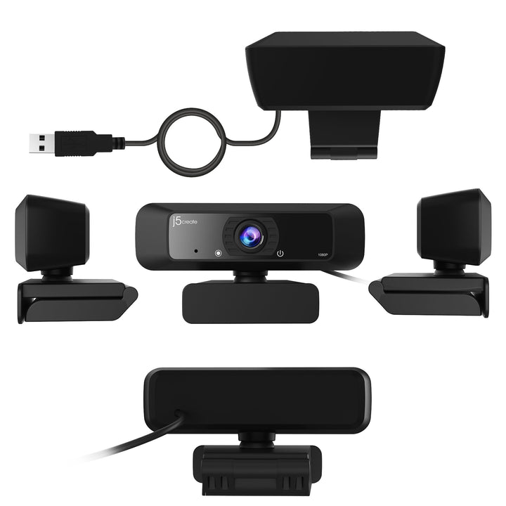 USB HD Webcam with 360  Rotation macOS Windows Chrome OS USB HD Webcam with 360