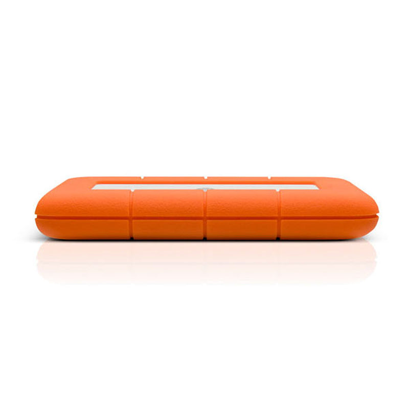 Disque dur portable LaCie Rugged Mini LAC9000298 2 To - Externe - Orange, Argent