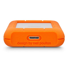 Disque dur portable LaCie Rugged Mini LAC9000298 2 To - Externe - Orange, Argent