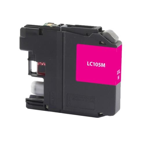 Cartouche d'encre jet d'encre d'origine Brother Innobella LC105MS - Magenta - 1 unité