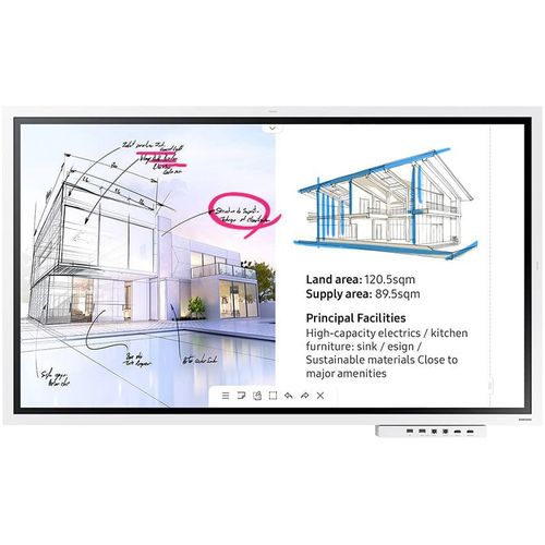 Samsung Flip 2 WM55R 55" LCD Touchscreen Monitor - 6.70 ms