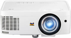 ViewSonic LS560WH Projecteur DLP à courte focale - 16:10 - Montable au plafond, Montable au mur, Montable au sol - Blanc