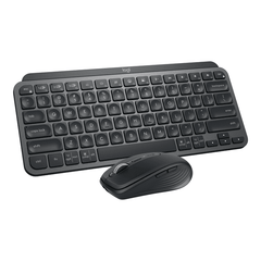 MX Keys Mini Combo for Business - Clavier, Souris - QWERTY - Sans fil - USB - Gr