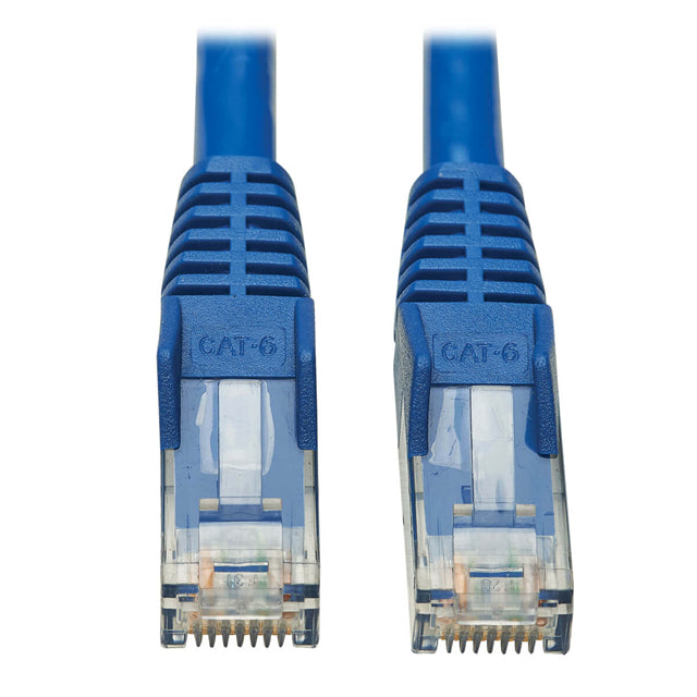 Tripp Lite Cat6 Snagless UTP Network Patch Cable (RJ45 M/M), Blue, 3 ft.