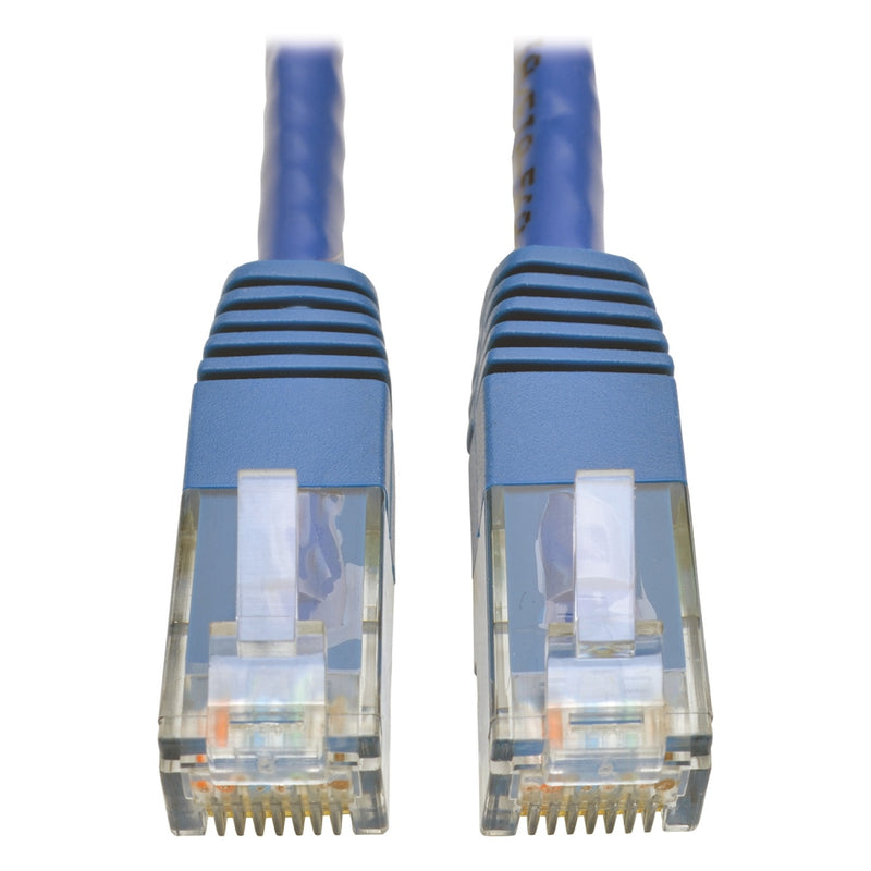 Câble de raccordement moulé Gigabit Tripp Lite Cat6 (RJ45 M/M), bleu, 15 pi