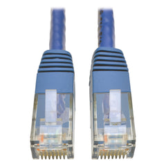 Tripp Lite Cat6 Gigabit Molded Patch Cable (RJ45 M/M), Blue, 15 ft