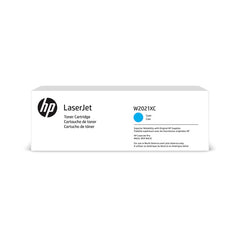 Cartouche de toner laser HP 414X d'origine à haut rendement - Cyan - 1 paquet