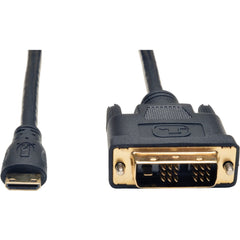 Tripp Lite 3 pieds Mini HDMI vers DVI-D adaptateur de moniteur numérique câble convertisseur vidéo M/M 3'