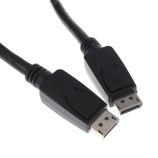 Câble Tripp Lite DisplayPort 1.4 avec connecteurs à verrouillage, 8K, M/M, noir, 15 pieds