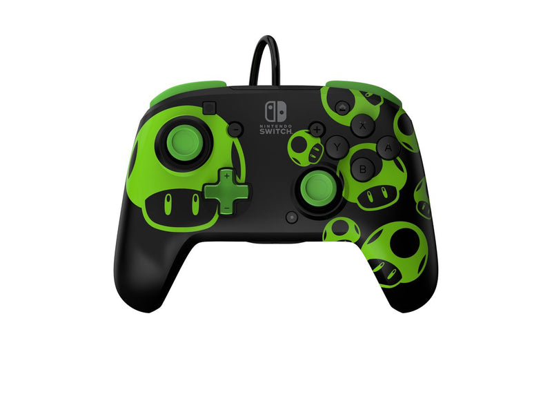 REMATCH WIRED CONTROLLER: 1-UP GLOW IN THE DARK FOR NINTENDO SWITCH, NINTENDO SW