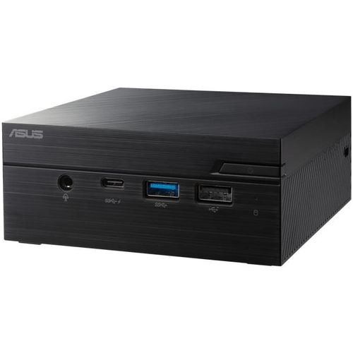 ASUS PN61 Barebones Mini PC with Intel Core i7-8565U and integrated Intel 4K UHD Graphics (HDMI, DisplayPort over Type-C, Thunderbolt 3, 802.11ac Wifi, BlueTooth 5.0, Gigabit LAN, USB 3.1, VESA Mount) PN61-BB7024MT