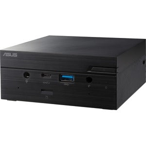 ASUS PN62S Mini PC System with Intel Core i7-10710U, 16GB RAM, M.2 512GB,  Dual 4K, WiFi 6, Bluetooth 5, Gigabit LAN, wired keyboard/mouse, VESA Mount ,Win10 Pro (PN62S-SYS715PXFD)