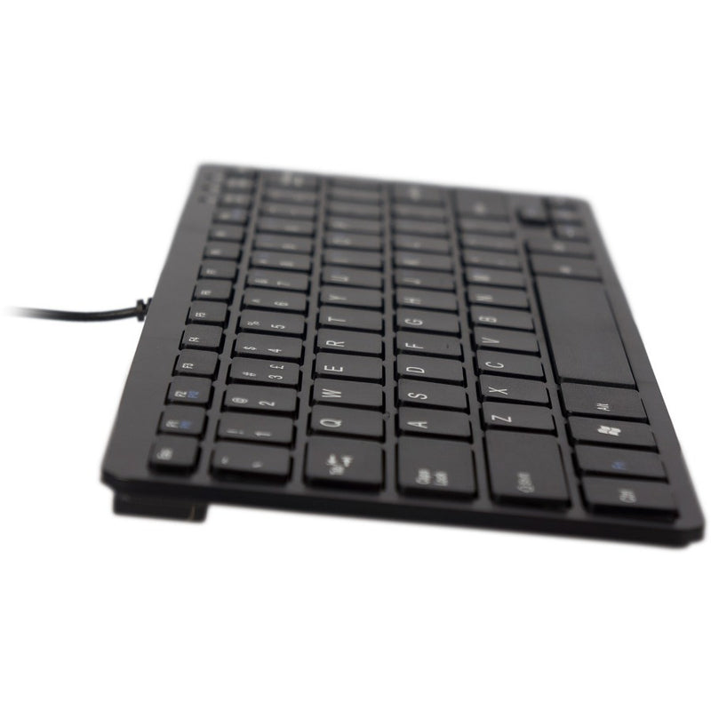 CLAVIER COMPACT, FILAIRE, NOIR