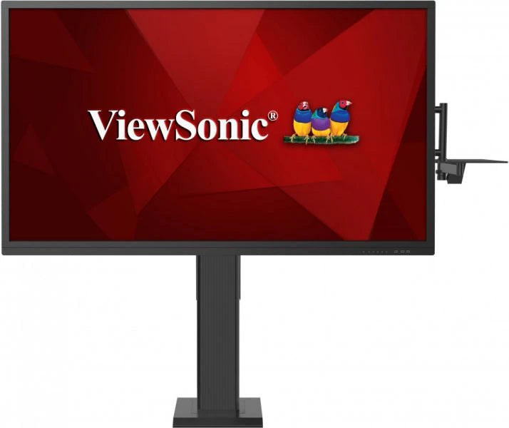 Doté d'un ascenseur motorisé fluide, le support de sol motorisé ViewSonic VB-STND-004