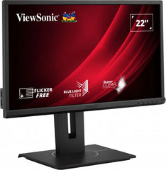 VIEWSONIC 22 1080P ERGONOMIC 40-DEGREE TILT MONITOR WITH HDMI DP AND VGA