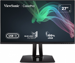 VIEWSONIC 27IN QHD PROFESSIONAL GRAPHIC DESIGN MONITOR USB-C 2560X1440 RES