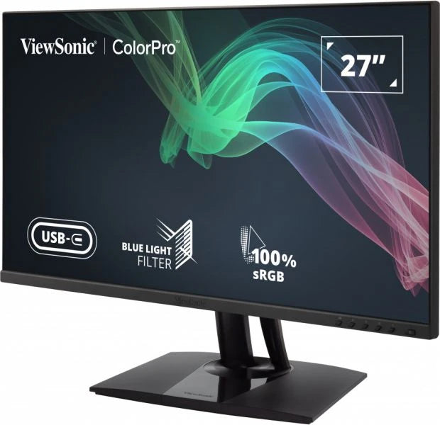 VIEWSONIC 27IN QHD MONITEUR DE CONCEPTION GRAPHIQUE PROFESSIONNEL USB-C 2560X1440 RES