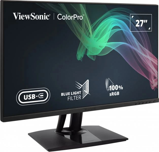 VIEWSONIC 27IN QHD MONITEUR DE CONCEPTION GRAPHIQUE PROFESSIONNEL USB-C 2560X1440 RES