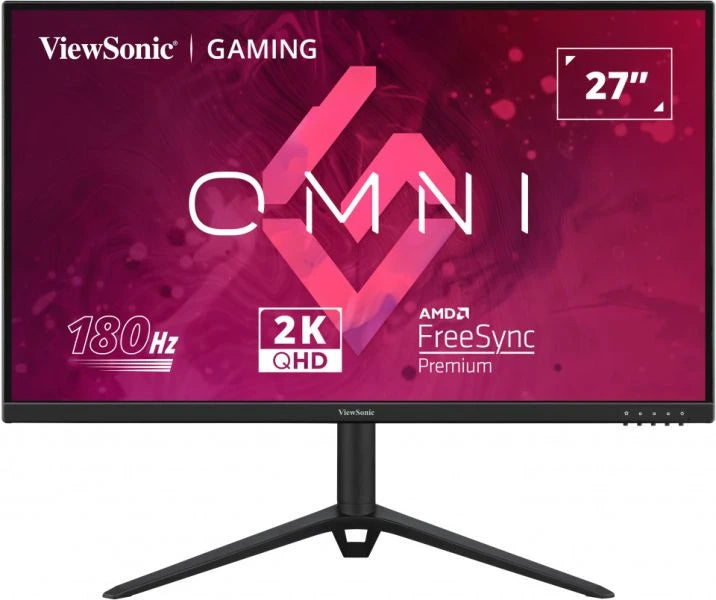 VIEWSONIC 27INCH OMNI 1080P 165HZ ERGONOMIC GAMING MONITOR WITH AMD FREESYNC PRE