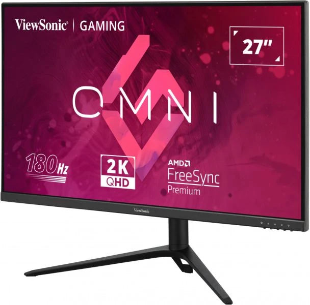 MONITEUR DE JEU ERGONOMIQUE VIEWSONIC 27 POUCES OMNI 1080P 165HZ AVEC AMD FREESYNC PRE