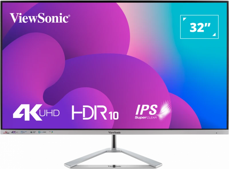 32inch (31.5 viewable) 4K UHD  Monitor with a Stylish Ultra-Slim Frameless Desig