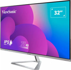 Moniteur LED ViewSonic 32 pouces, résolution 1920x1080, IPS, entrées polyvalentes (HDMI,