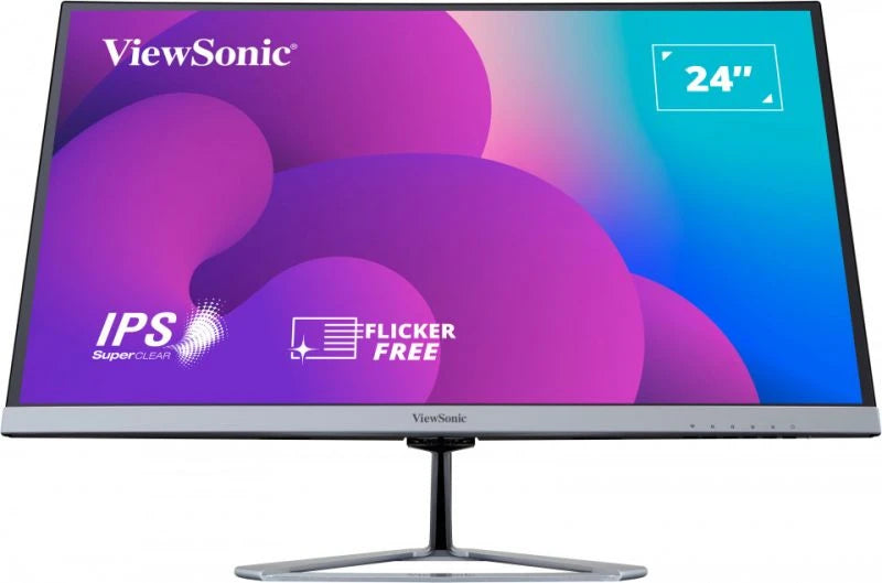 Écran Viewsonic 24", panneau IPS, résolution 1920 x 1080