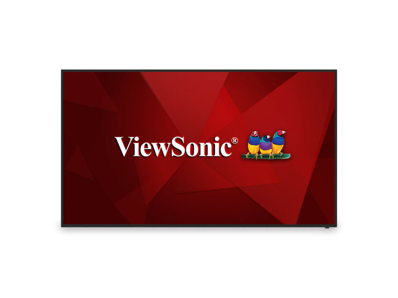 AFFICHAGE VIEWSONIC 75IN RÉSOLUTION 3840X2160 330 CD/M2 LUMINOSITÉ 16/7 FONCTIONNEMENT