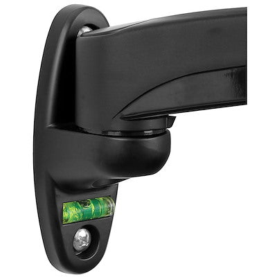 StarTech.com Single Wall Mount Monitor Arm, Gas-Spring, Full Motion Articulating, For VESA Mount Monitors up to 34" (19.8lb/9kg)