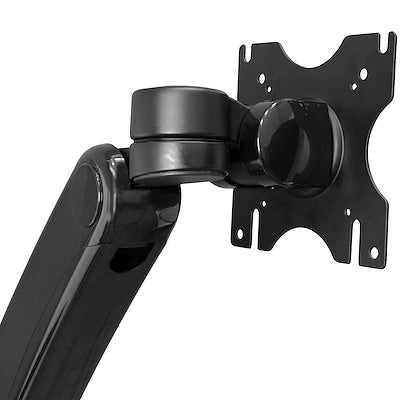 StarTech.com Single Wall Mount Monitor Arm, Gas-Spring, Full Motion Articulating, For VESA Mount Monitors up to 34" (19.8lb/9kg)