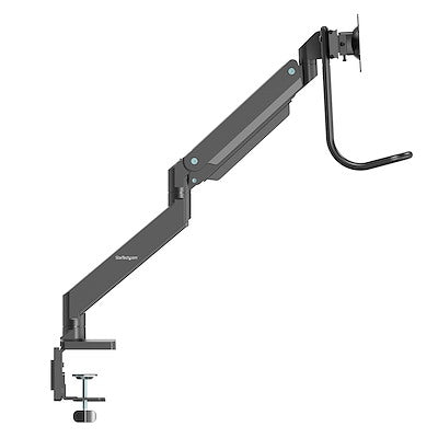 VESA 75x75/100x100mm heavy duty desk mount dual monitor arm supports 32in displa