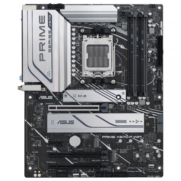 ASUSPRIME X670-P WIFI AMD RYZEN 7000 SERIES AM5 4DDR5 128GB ATX