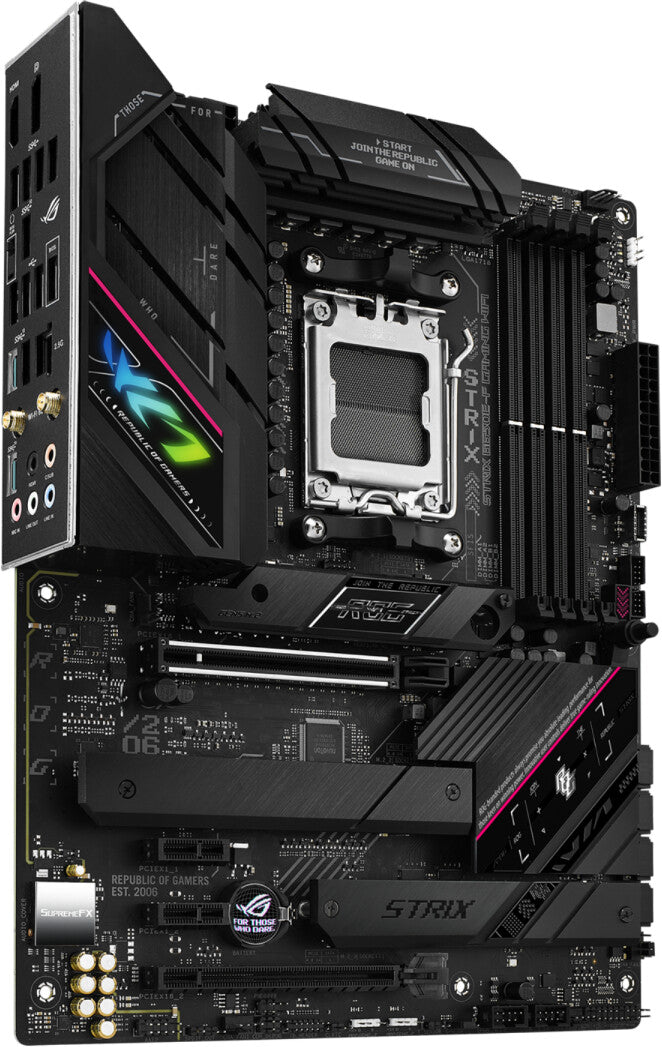 Asus ROG Strix B650E-F GAMING WIFI Gaming Desktop Motherboard - AMD B650 Chipset - Socket AM5 - ATX