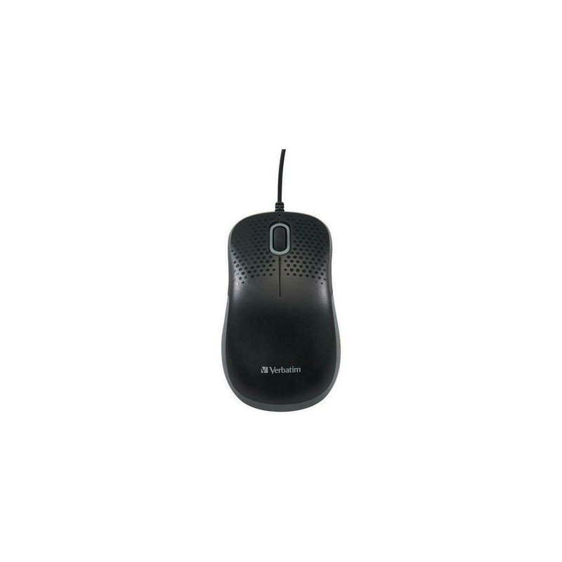 Souris optique filaire silencieuse - Noir