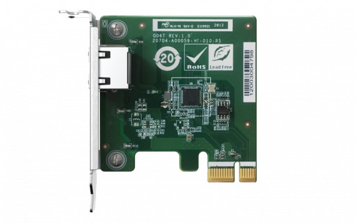 QNAP SINGLE PORT 2.5GBE 4-SPEED NETWORK CARD